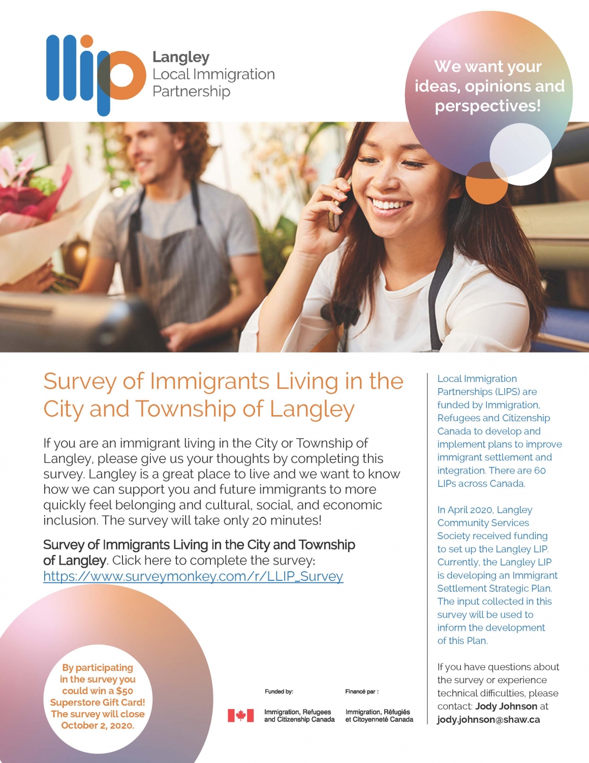 Langley Local Immigration Partnership Survey